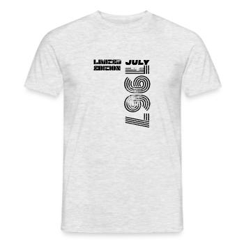 1967 - Männer T-Shirt - Grau meliert - Vorne - AI Model Male 178 dark (178cm)