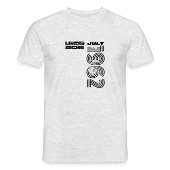 1962 - Männer T-Shirt - Grau meliert - Vorne - AI Model Male 178 dark (178cm)