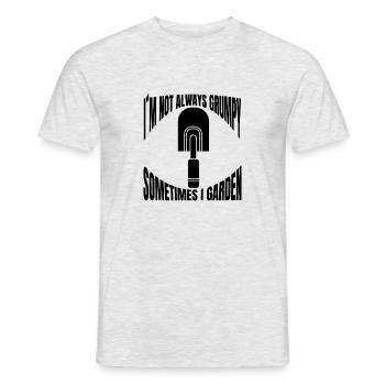Garden Gift Gardener Home Gardener Orchard - Men's T-Shirt - heather grey - Front - AI Model Male 178 dark (178cm)