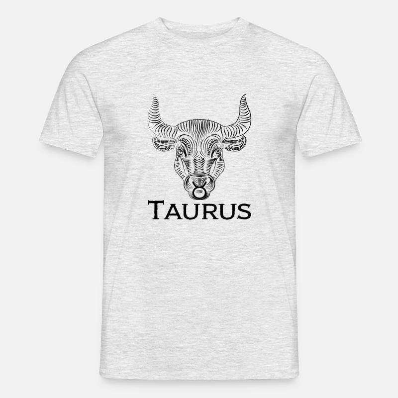 taurus1s Zeichenfläche 1 - Männer T-Shirt - Grau meliert