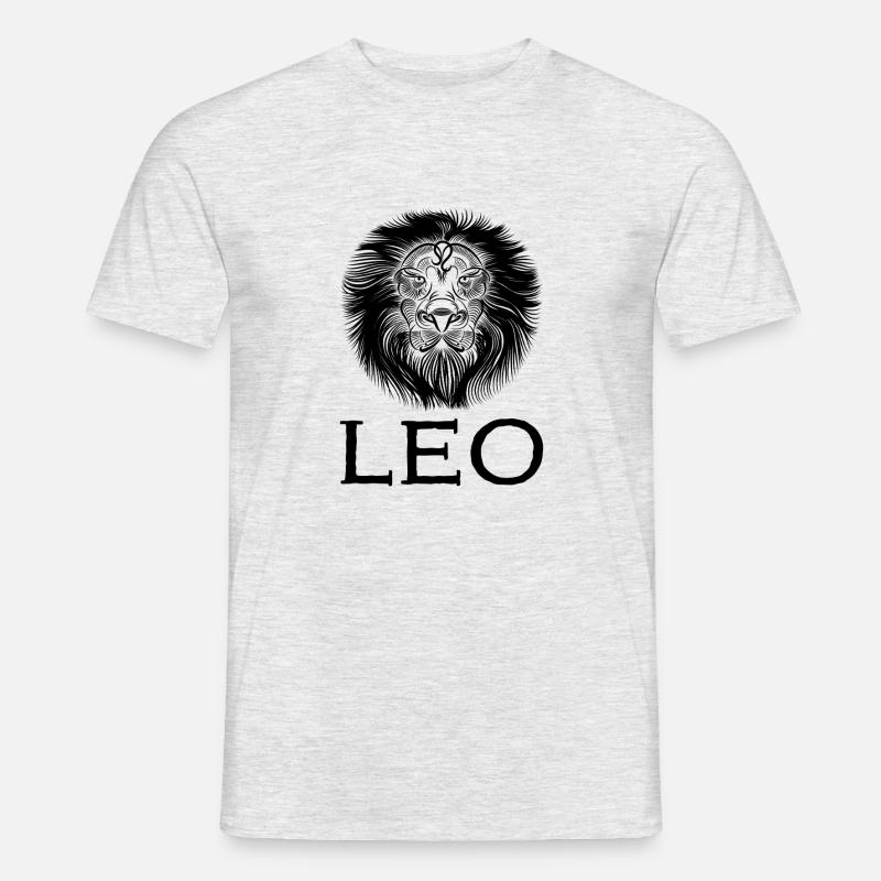 leo1s Zeichenfläche 1 - Männer T-Shirt - Grau meliert