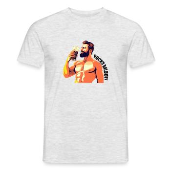 Rocky Balboit! - Men's T-Shirt - heather grey - Front - AI Model Male 178 dark (178cm)