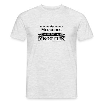 anniversaire de la légende - T-shirt homme - gris chiné - Devant - AI Model Male 178 dark (178cm)