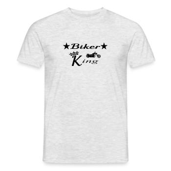 Motorrad - Männer T-Shirt - Grau meliert - Vorne - AI Model Male 178 dark (178cm)
