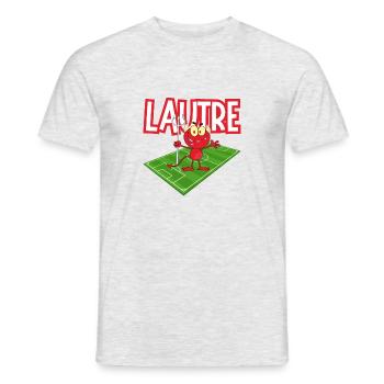 Lautern Kaiserslautern Lautre Pfalz - Men's T-Shirt - heather grey - Front - AI Model Male 178 dark (178cm)