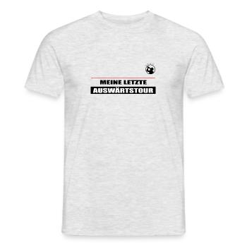 JGA - Männer T-Shirt - Grau meliert - Vorne - AI Model Male 178 dark (178cm)
