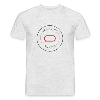 Tracklife athletic - T-shirt homme - gris chiné - Devant - AI Model Male 178 dark (178cm)