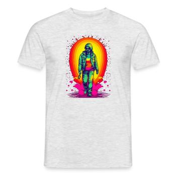 Bride Men - Men's T-Shirt - heather grey - Front - AI Model Male 178 dark (178cm)