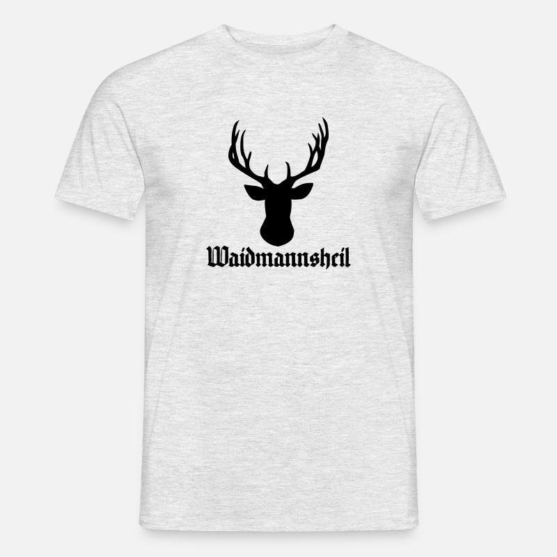 Waidmannsheil - Männer T-Shirt - Grau meliert
