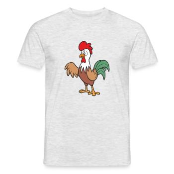 tap - Men's T-Shirt - heather grey - Front - AI Model Male 178 dark (178cm)
