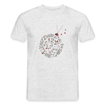 Bauble - Men's T-Shirt - heather grey - Front - AI Model Male 178 dark (178cm)
