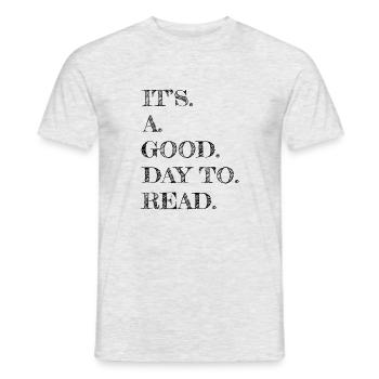 fun cool movies a time quotes love - Men's T-Shirt - heather grey - Front - AI Model Male 178 dark (178cm)