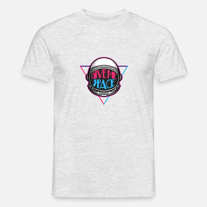 Space - space - space - space - saying - Men’s T-shirt - heather grey