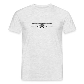 Equipe - T-shirt homme - gris chiné - Devant - AI Model Male 178 dark (178cm)