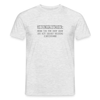 Chef Sprüche Vorgesetzter Büro Teamleiter Firma - Männer T-Shirt - Grau meliert - Vorne - AI Model Male 178 dark (178cm)