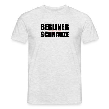 Berlin Souvenir Touristen Hauptstadt Metropole BLN - Männer T-Shirt - Grau meliert - Vorne - AI Model Male 178 dark (178cm)