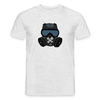 Rainbow Six Siege Mute Operator - Men's T-Shirt - heather grey - Front - AI Model Male 178 dark (178cm)