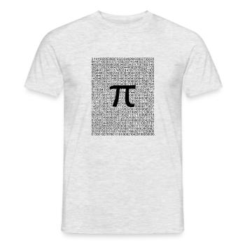 PI - T-shirt homme - gris chiné - Devant - AI Model Male 178 dark (178cm)