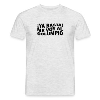 ¡Ya basta! Me voy al columpio. - Männer T-Shirt - Grau meliert - Vorne - AI Model Male 178 dark (178cm)