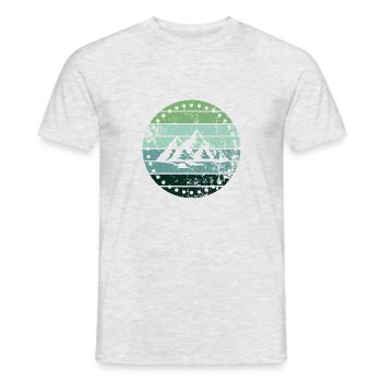 Berg - T-shirt homme - gris chiné - Devant - AI Model Male 178 dark (178cm)