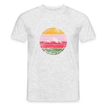 Berg - T-shirt homme - gris chiné - Devant - AI Model Male 178 dark (178cm)