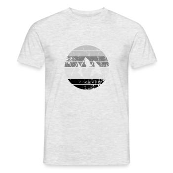 Berg - T-shirt homme - gris chiné - Devant - AI Model Male 178 dark (178cm)