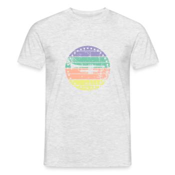 Trompette - T-shirt homme - gris chiné - Devant - AI Model Male 178 dark (178cm)