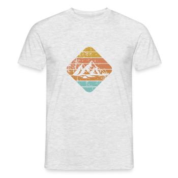 Berg - T-shirt homme - gris chiné - Devant - AI Model Male 178 dark (178cm)