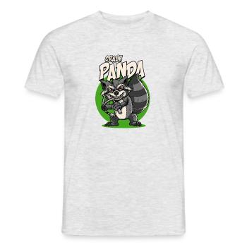Crash Panda - Anesthesia and Paramedic Design - Men's T-Shirt - heather grey - Front - AI Model Male 178 dark (178cm)