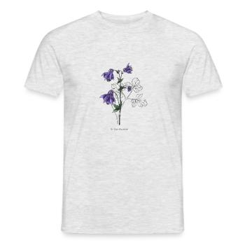 Espèce d'Ancolie - T-shirt homme - gris chiné - Devant - AI Model Male 178 dark (178cm)