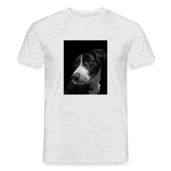 rek image 3319 - Männer T-Shirt - Grau meliert - Vorne - AI Model Male 178 dark (178cm)