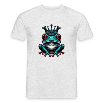 rana - T-shirt uomo - grigio melange - Fronte - AI Model Male 178 dark (178cm)