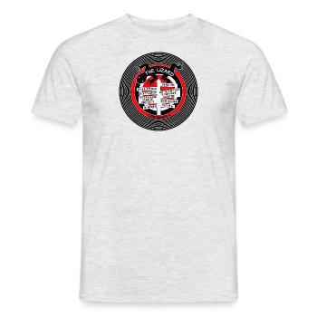 The Lizard Cornwall - Men's T-Shirt - heather grey - Front - AI Model Male 178 dark (178cm)