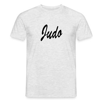 Judo - Men's T-Shirt - heather grey - Front - AI Model Male 178 dark (178cm)