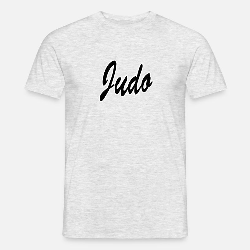 Judo - Männer T-Shirt - Grau meliert