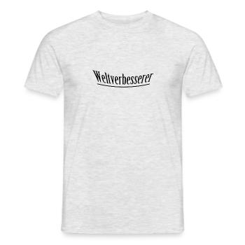 Do-gooder - Men's T-Shirt - heather grey - Front - AI Model Male 178 dark (178cm)