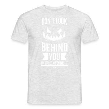 Halloween Pumpkin Party - Men's T-Shirt - heather grey - Front - AI Model Male 178 dark (178cm)