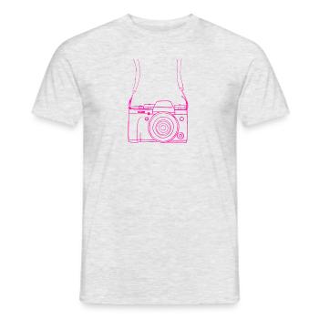Snap! - Männer T-Shirt - Grau meliert - Vorne - AI Model Male 178 dark (178cm)