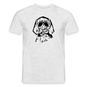 Wirehaired Vizsla Cool Funny Dog Vischel Wilsigns - Men's T-Shirt - heather grey - Front - AI Model Male 178 dark (178cm)
