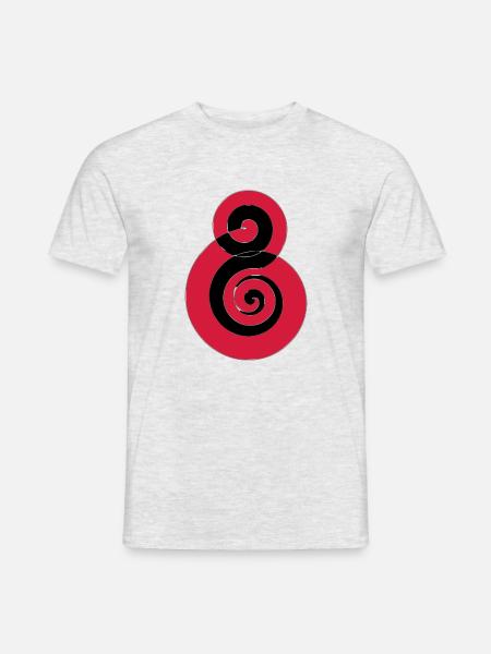 Spiral Black Soulfly - Men's T-Shirt - heather grey