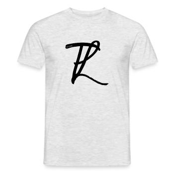 TaLi - Männer T-Shirt - Grau meliert - Vorne - AI Model Male 178 dark (178cm)