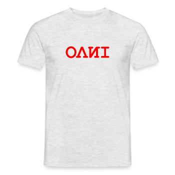 OVNI - T-shirt homme - gris chiné - Devant - AI Model Male 178 dark (178cm)
