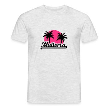 Majorque - T-shirt homme - gris chiné - Devant - AI Model Male 178 dark (178cm)