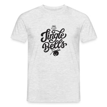 Jingle Bells - Männer T-Shirt - Grau meliert - Vorne - AI Model Male 178 dark (178cm)