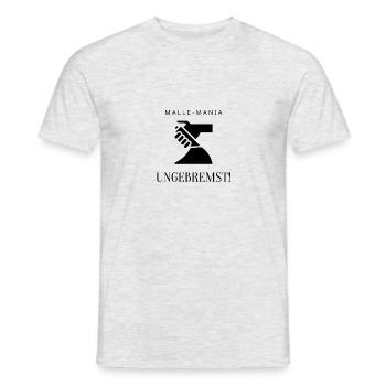 Das ultimative Party-Design für Mallorca-Urlaub! - Männer T-Shirt - Grau meliert - Vorne - AI Model Male 178 dark (178cm)