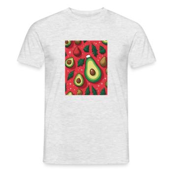 Weihnachten - Männer T-Shirt - Grau meliert - Vorne - AI Model Male 178 dark (178cm)
