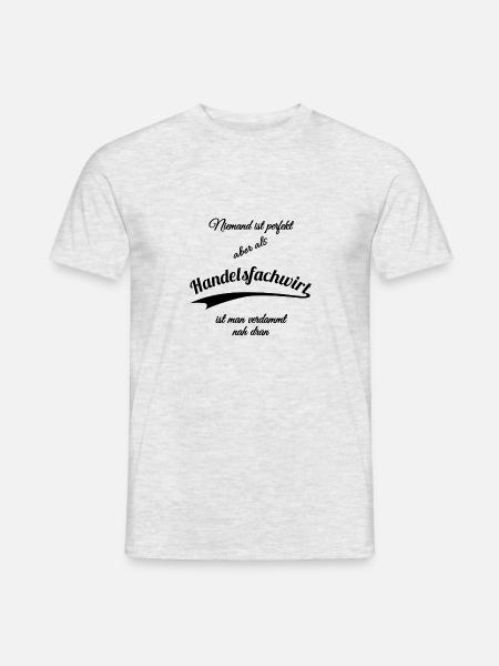 Handelsfachwirt - Männer T-Shirt - Grau meliert