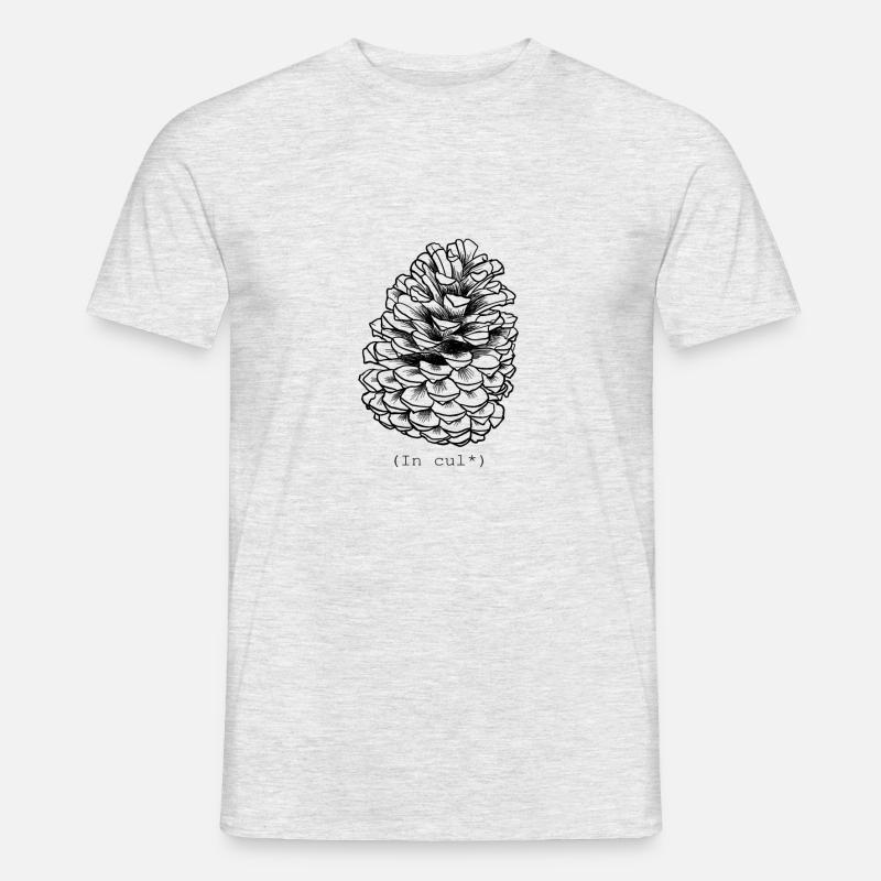9261C409 FB96 4426 8F1F 2E12AD1E4657 - Männer T-Shirt - Grau meliert