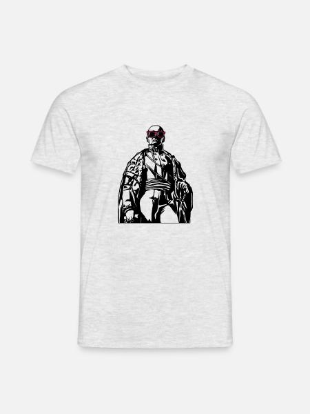 Karlsruher Großherzog Karl Friedrich - Männer T-Shirt - Grau meliert