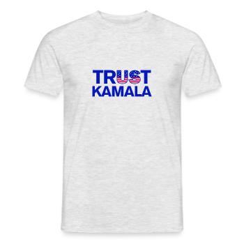 US Wahl 2024 - Männer T-Shirt - Grau meliert - Vorne - AI Model Male 178 dark (178cm)